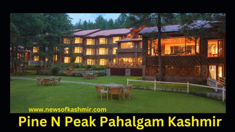 In the way to Amarnath: Pine N Peak Hotel, Pahalgam Kashmir