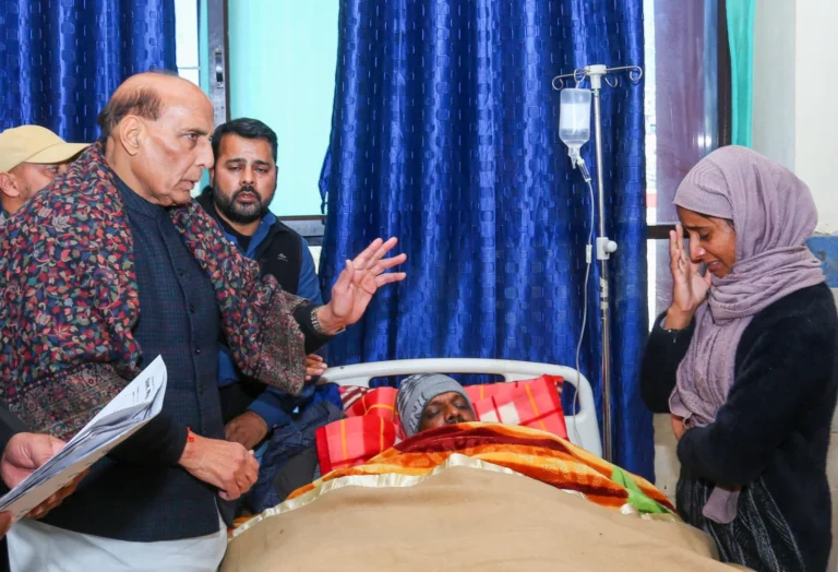 Defence Minister Rajnath Singh Assures Justice for Poonch civilian deaths