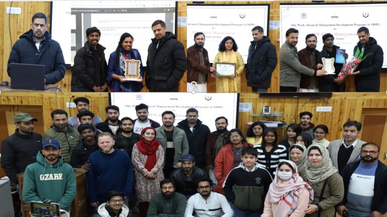 Driving Entrepreneurial Success: NIT Srinagar’s Advanced Skill Development Workshop Triumphs