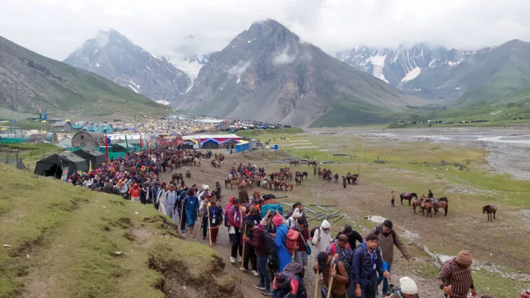 Amarnath Yatra: Unprecedented Security Measures, including Electronic Surveillance and Access Control, have been put in place