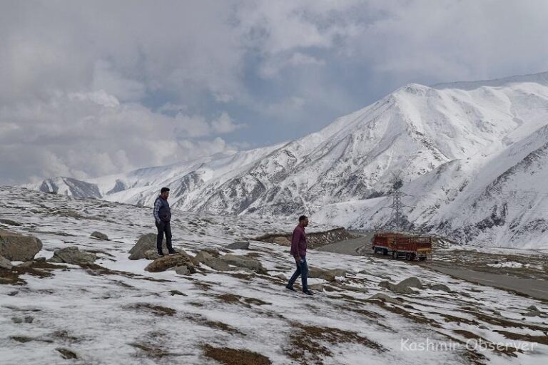 Late-April Snowfall Transforms Gurez Valley into Winter Wonderland, Disrupts Daily Life