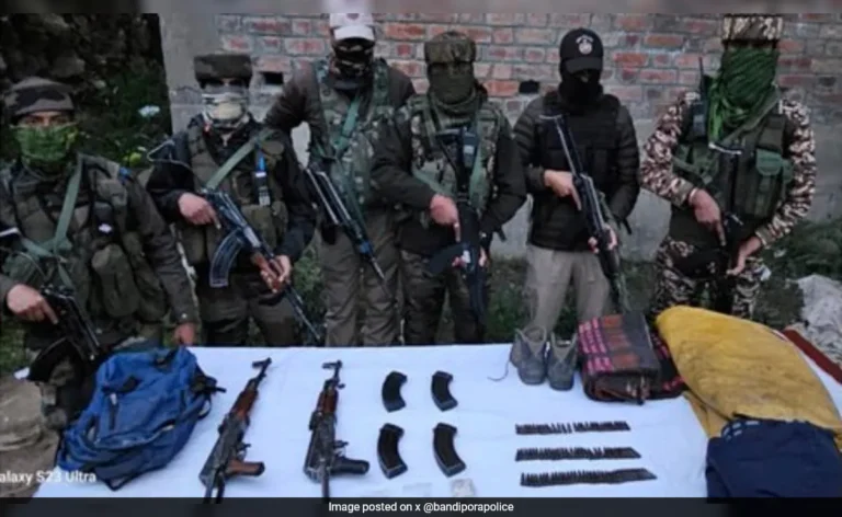 Terrorist Hideout Uncovered in Joint Operation by Security Forces in Bandipora, Jammu and Kashmir