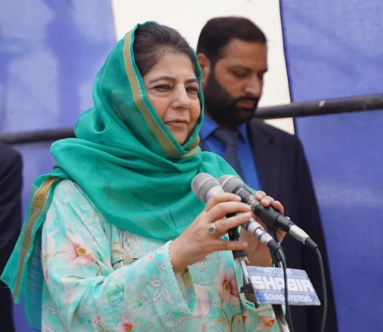 Mehbooba Condemns BJP Amid Rising Militant Attacks in Pir Panchal; Questions Security Situation