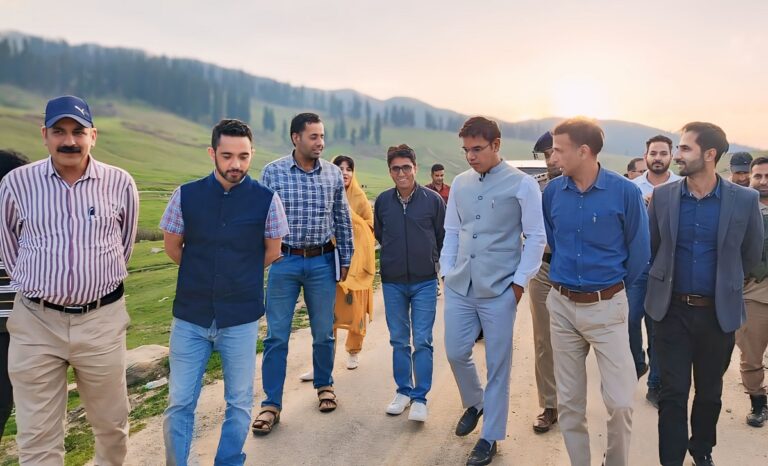 Divisional Commissioner Kashmir Unveils Plans to Boost Tourism and Address Local Concerns in Gulmarg