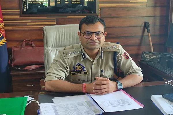 All arrangements well in place, Fully prepared for peaceful Yatra: Sandeep Gupta SSP Ganderbal
