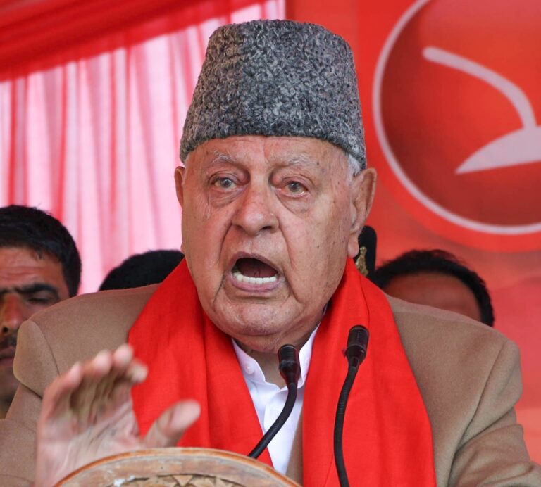 Farooq Abdullah Advocates Talks with Pakistan for Peace Amidst Regional Tensions