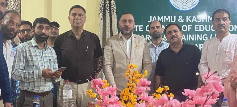 SCERT-JK Launches Innovative E-Dictionary for Kashmiri Language