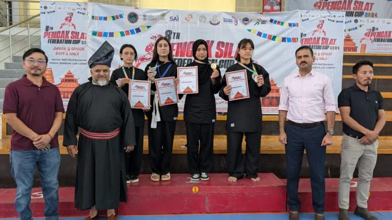 Ladakh Hosts Successful 8th Pencak Silat Federation Cup 2024