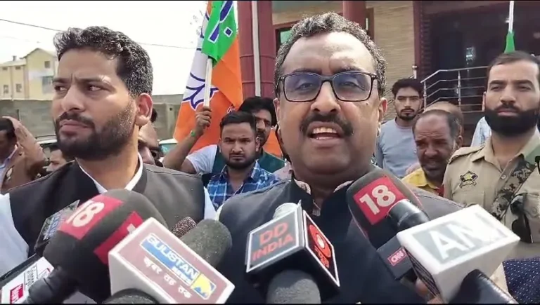 BJP’s Ram Madhav Accuses JKNC, PDP of Using Ex-Militants in Elections; Promises New Leadership for J&K