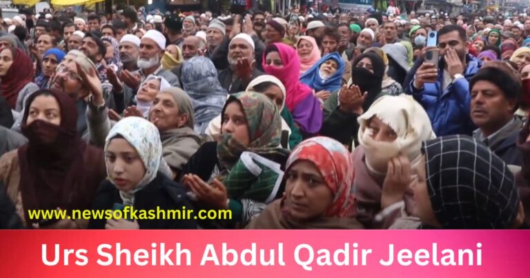 Urs of Sheikh Abdul Qadir Jeelani (RA) observed with fervour in Khanyar Srinagar