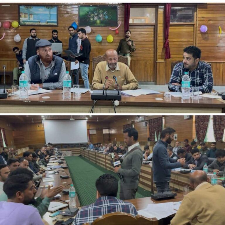 MP Er Rashid Sanctions ₹12 Lakh for School Infrastructure and ₹10 Lakh for Healthcare Facilities, Reviews Sopore Development