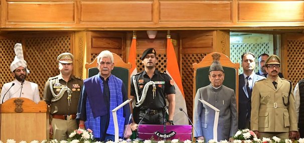 Lieutenant Governor Manoj Sinha