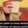 Open Letter to Omar Abdullah,