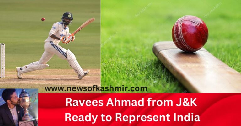 Ravees Ahmad from J&K Ready to Represent India