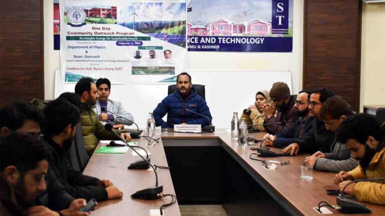 Islamic University of Science and Technology (IUST) under the aegis of Community Connect, Dean of Outreach organized a one-day program