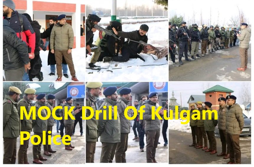 Mock Drill of Kulgam Police