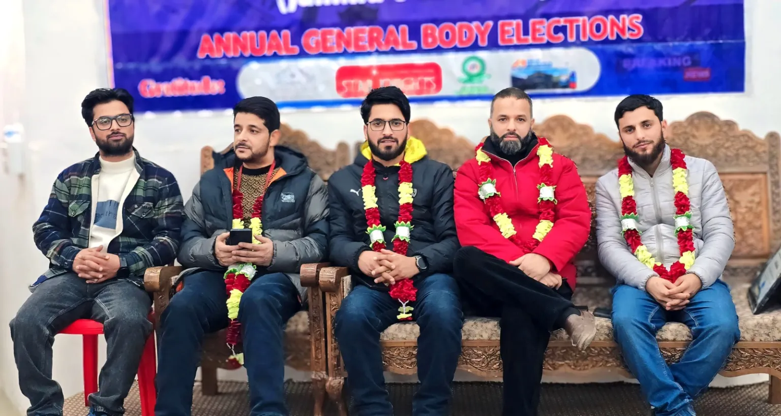 Ganderbal Press Association Holds Elections; Sofi Ayaz Elected as President,