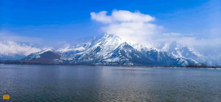 Wular Lake Freezes