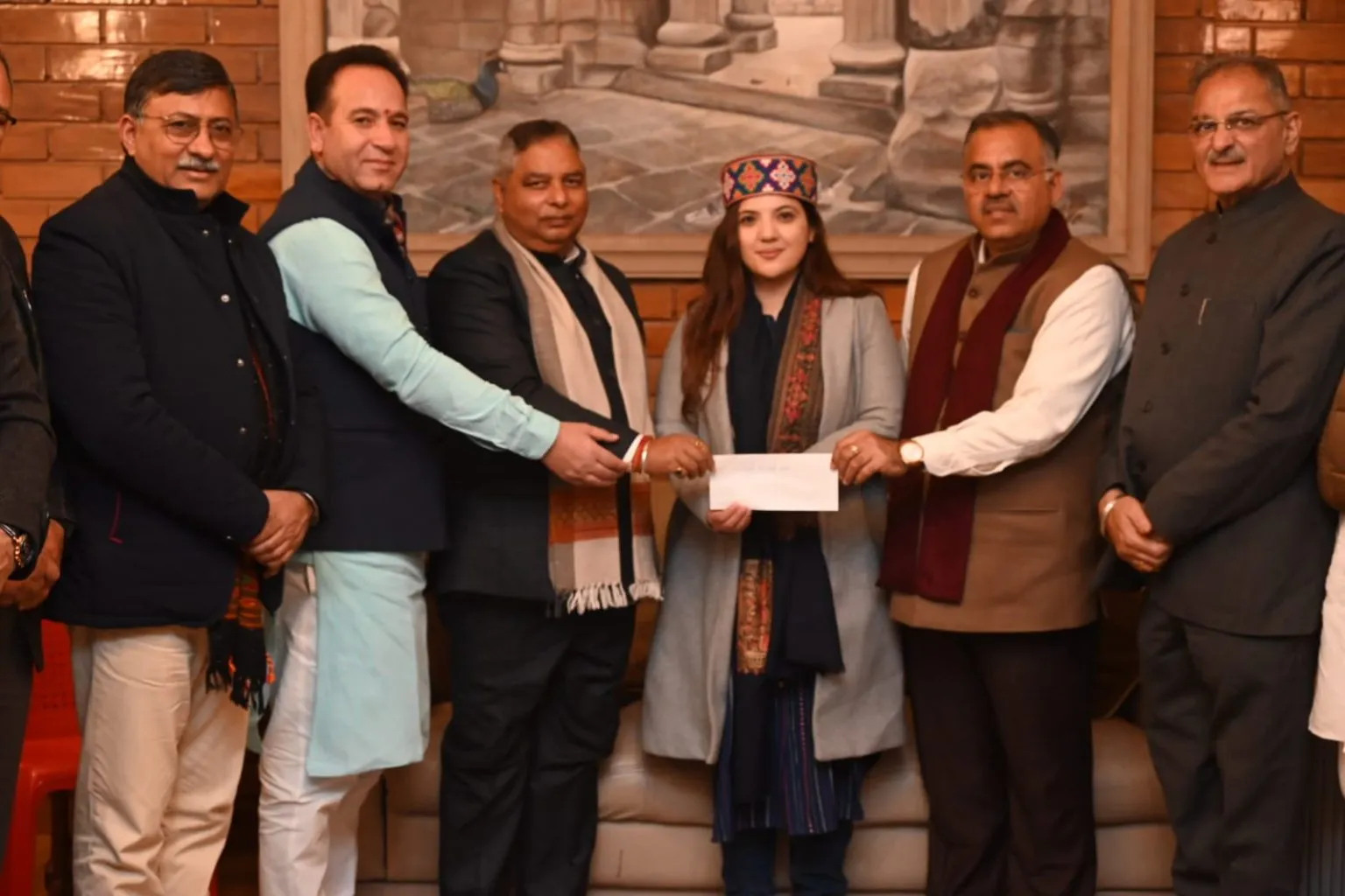 Bharatiya Janta Party has appointed Devyani Rana, daughter of late Devender Singh Rana, as its youth wing vice-president for Jammu and Kashmir unit.