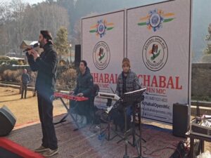 Indian Army Hosts Musical Event in Mughal Garden Achabal