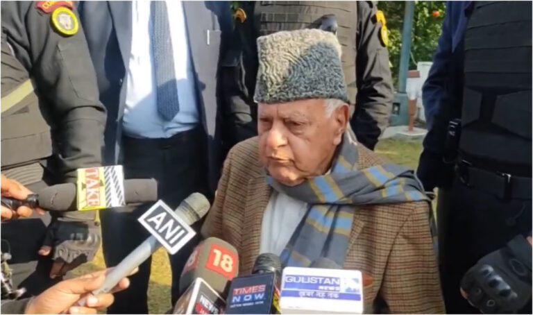 Farooq Abdullah Calls for Better Safety