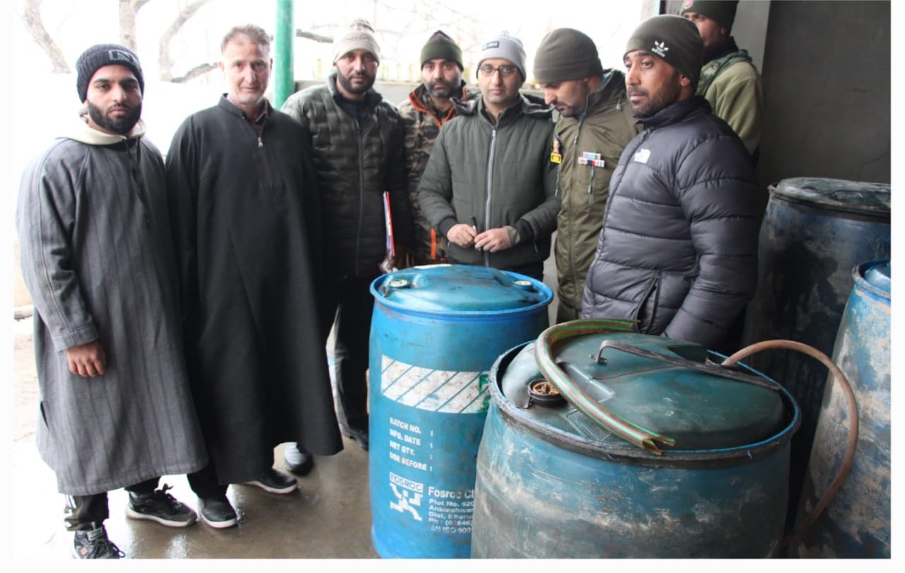 Police seizes 2200 litres of illicit kerosene