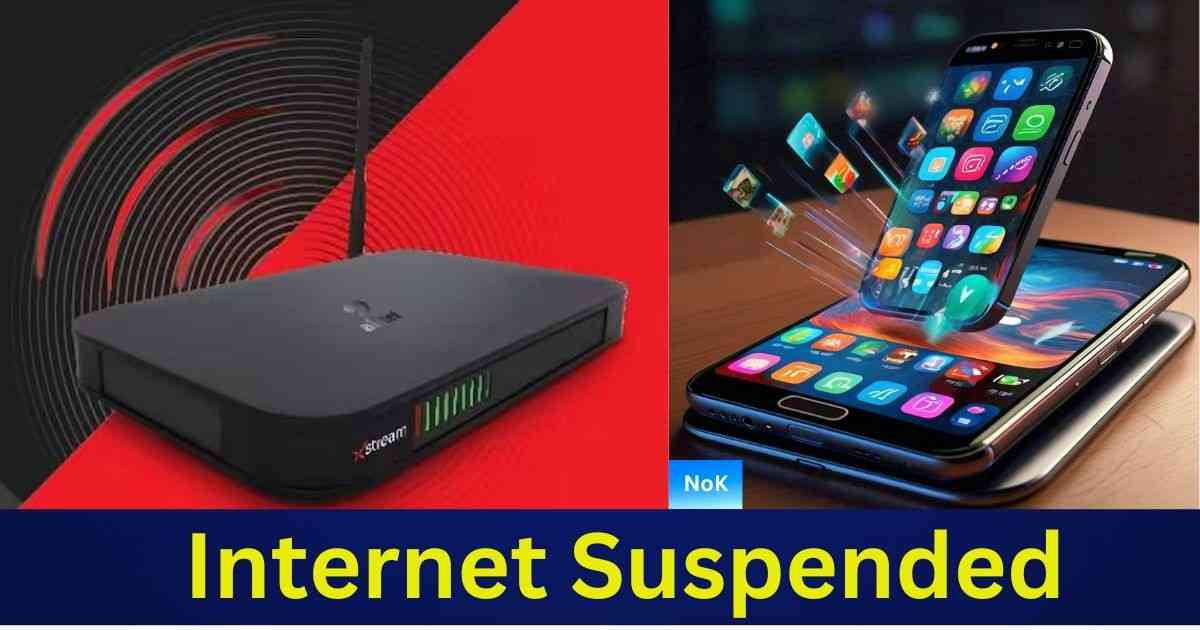 Internet Suspended