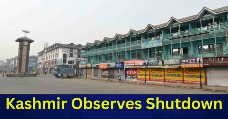 Kashmir Observes Total Shutdown