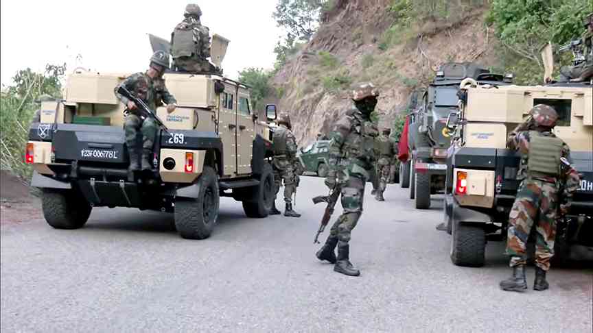 Operation in Poonch's Lasana
