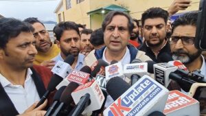 Sajad Lone Criticises