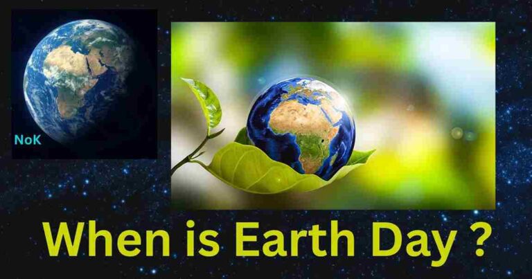 When is Earth Day ?
