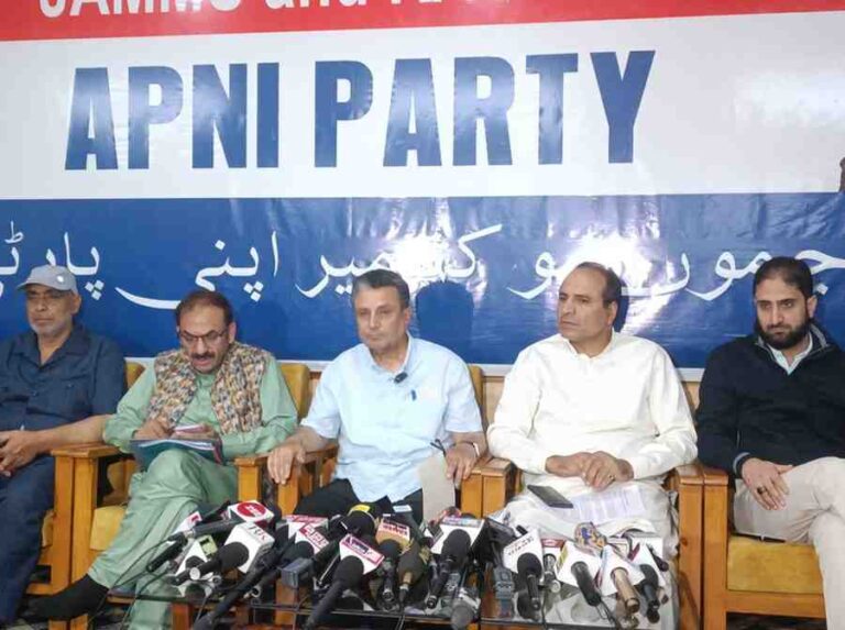 Apni Party’s Budgam convention