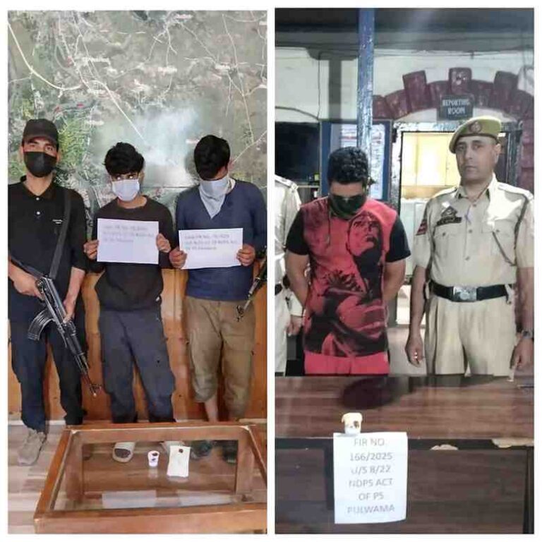 Drug Peddlers Arrested