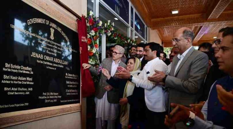 CM Omar Abdullah Inaugurates