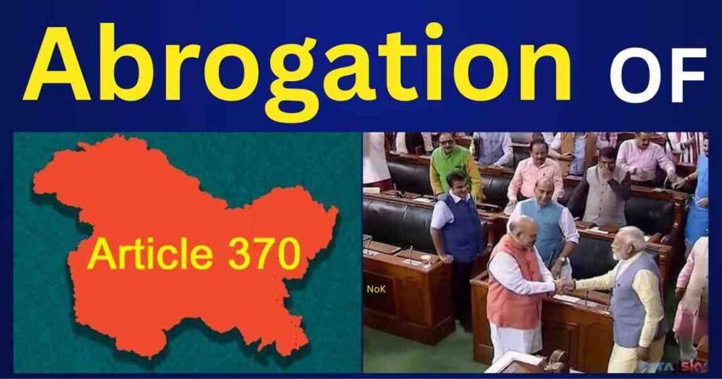 Abrogation of Article 370