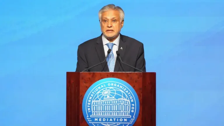 Foreign Minister Ishaq Dar