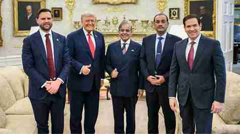 Trump Sharif and Munir
