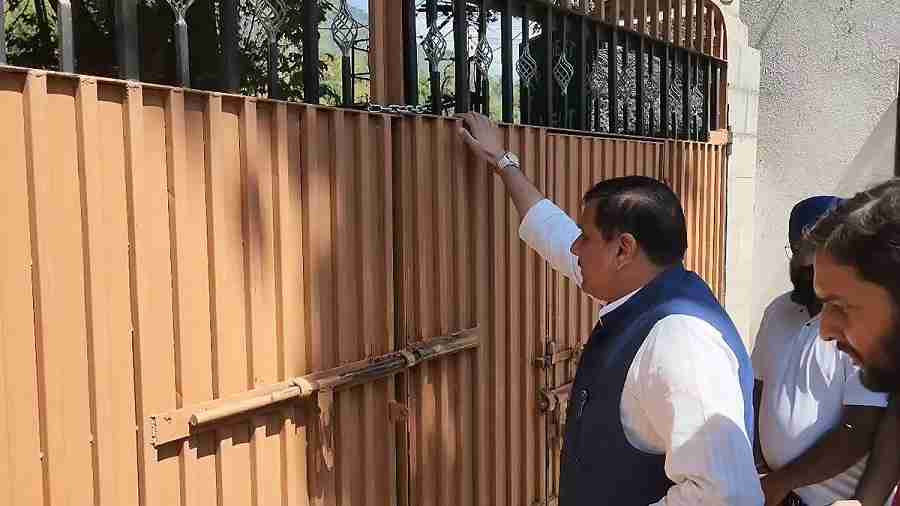 AAP Protest in Srinagar