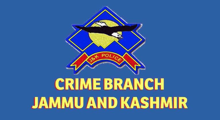 Crime Branch Kashmir