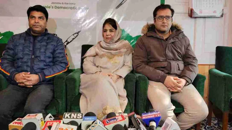 Mehbooba Mufti Slams