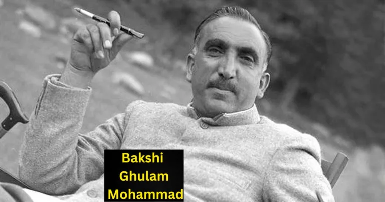 Bakshi Ghulam Mohammad: The Man Who Built Modern Kashmir