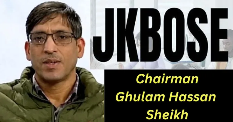 Chairman Ghulam Hassan Sheikh