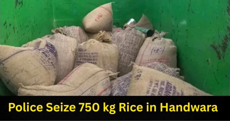 Police Seize 750 kg Rice in Handwara