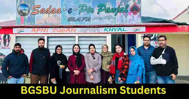 BGSBU Journalism Students