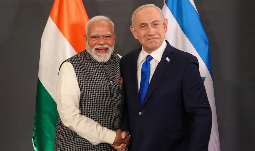 Netanyahu Hails Narendra Modi as “Brother”