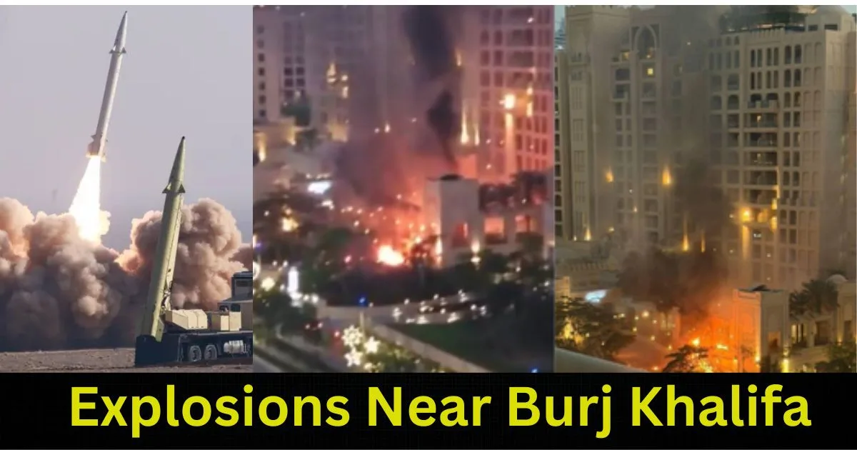 Explosions Near Burj Khalifa