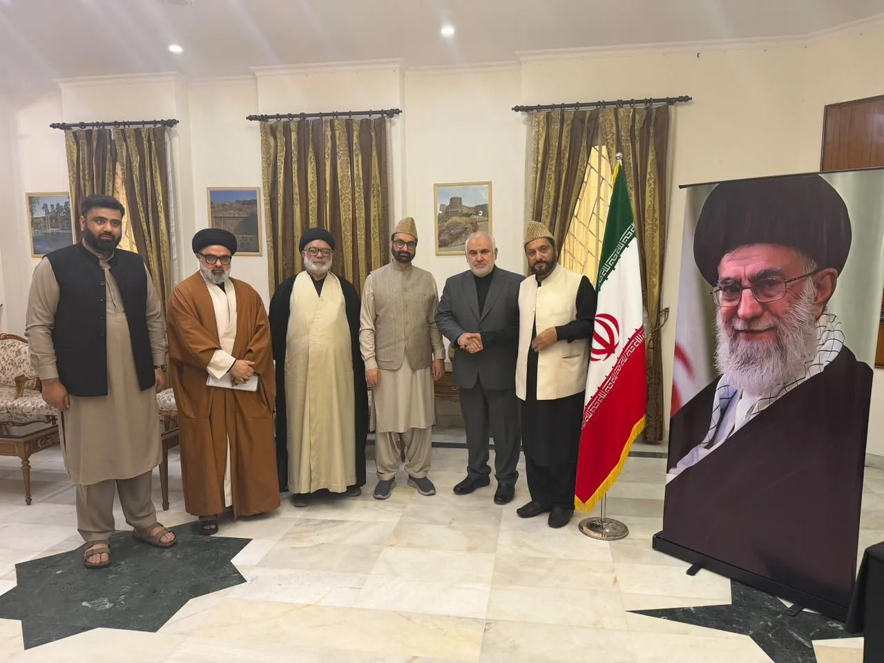 Mirwaiz Meets Iranian Ambassador