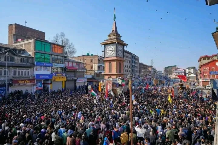 Protest in Kashmir