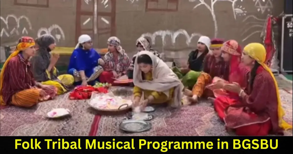 Folk Tribal Musical Programme in BGSBU