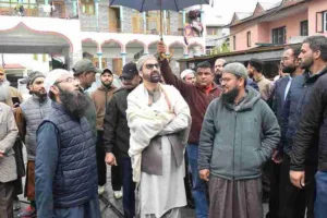 Fire-Hit Madrasa in Hyderpora